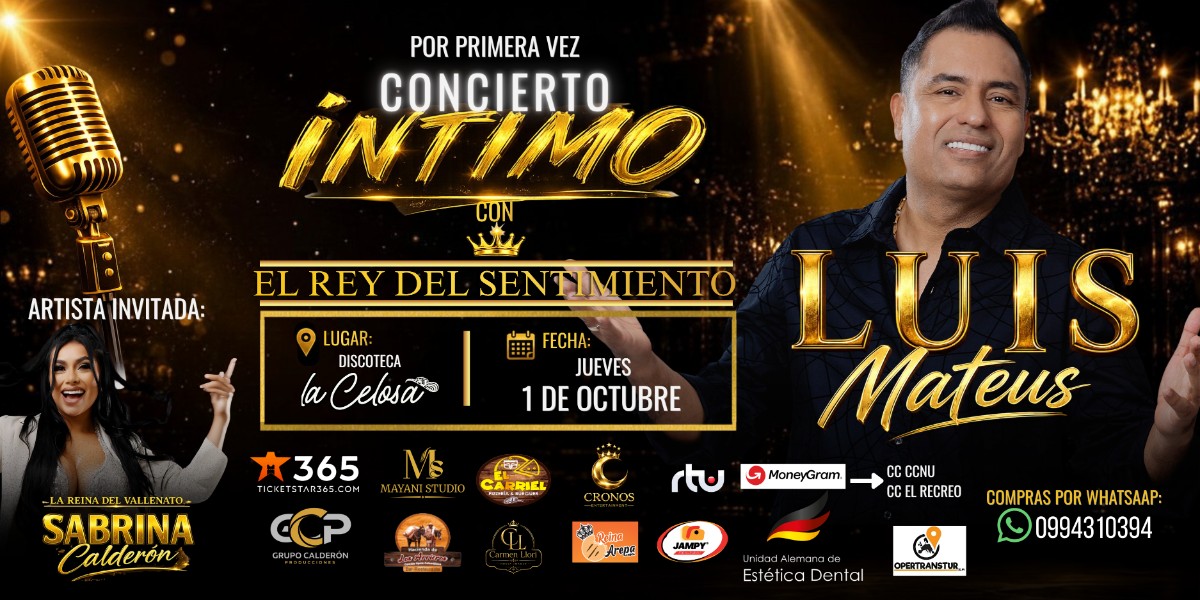 CONCIERTO INTIMO CON LUIS MATEUS