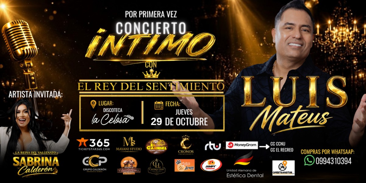 CONCIERTO INTIMO CON LUIS MATEUS