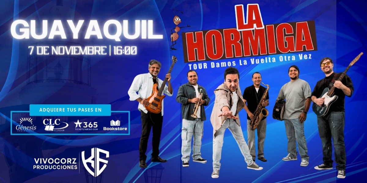 LA HORMIGA TOUR DAMOS LA VUELTA OTRA VEZ