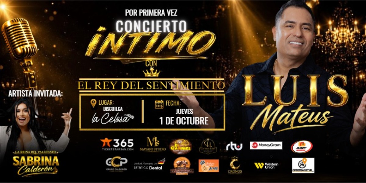 CONCIERTO INTIMO CON LUIS MATEUS