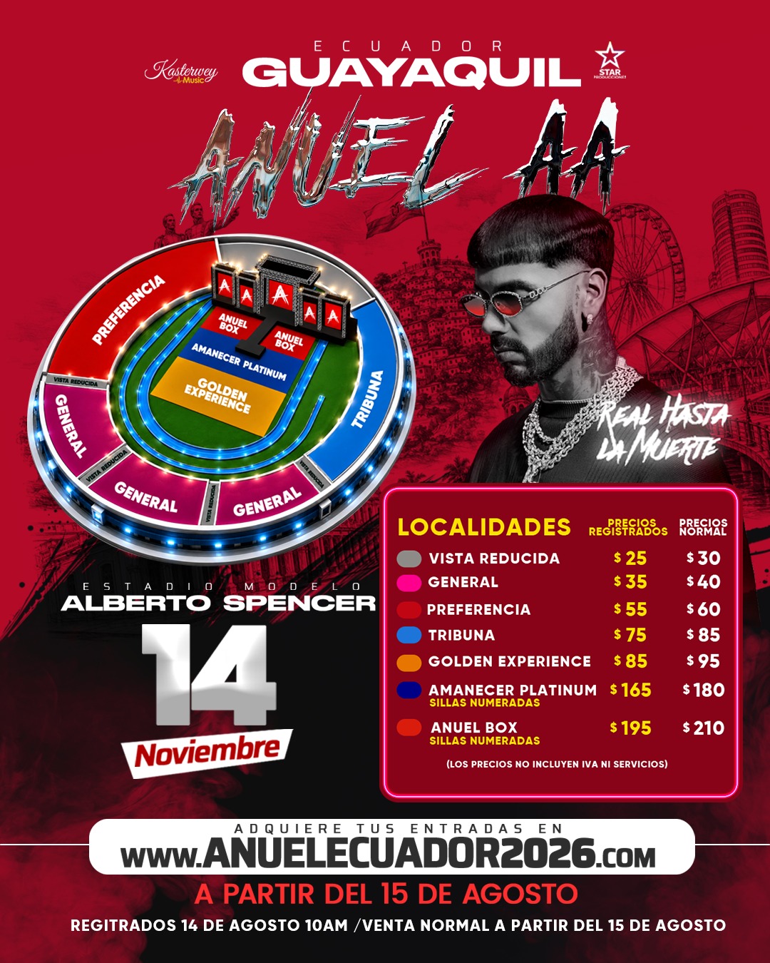 Mapa del evento