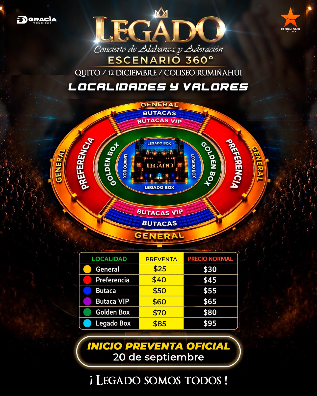 Mapa del evento