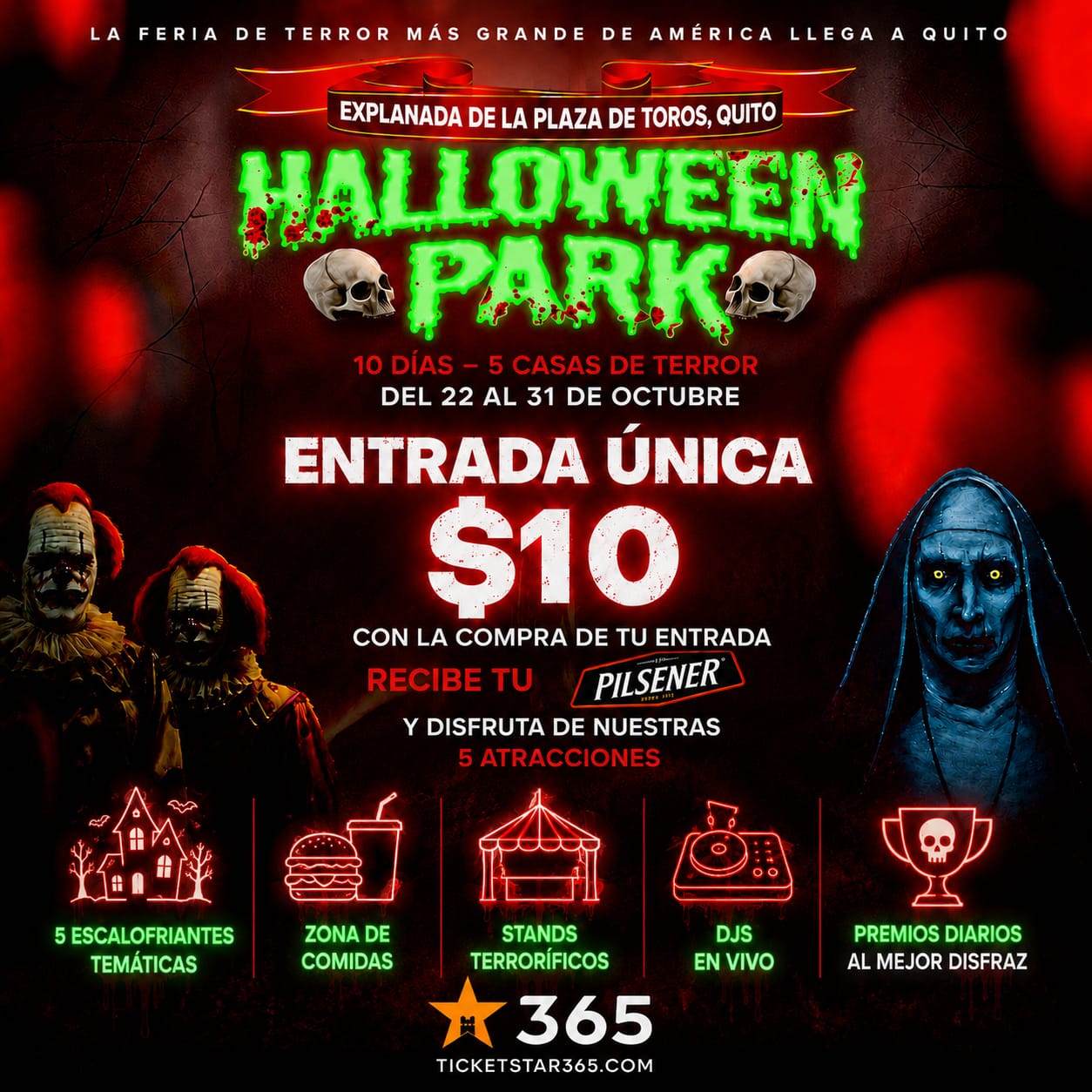 Mapa del evento
