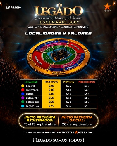 Mapa del evento