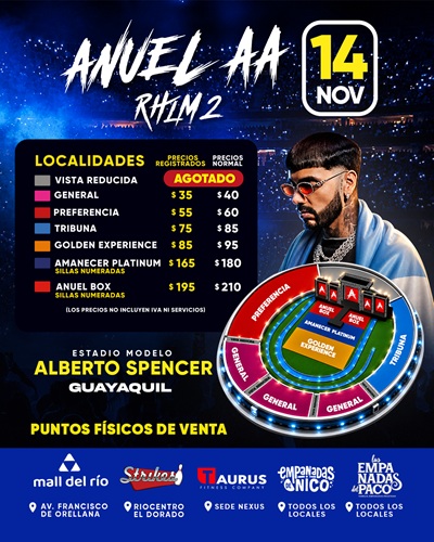 Mapa del evento