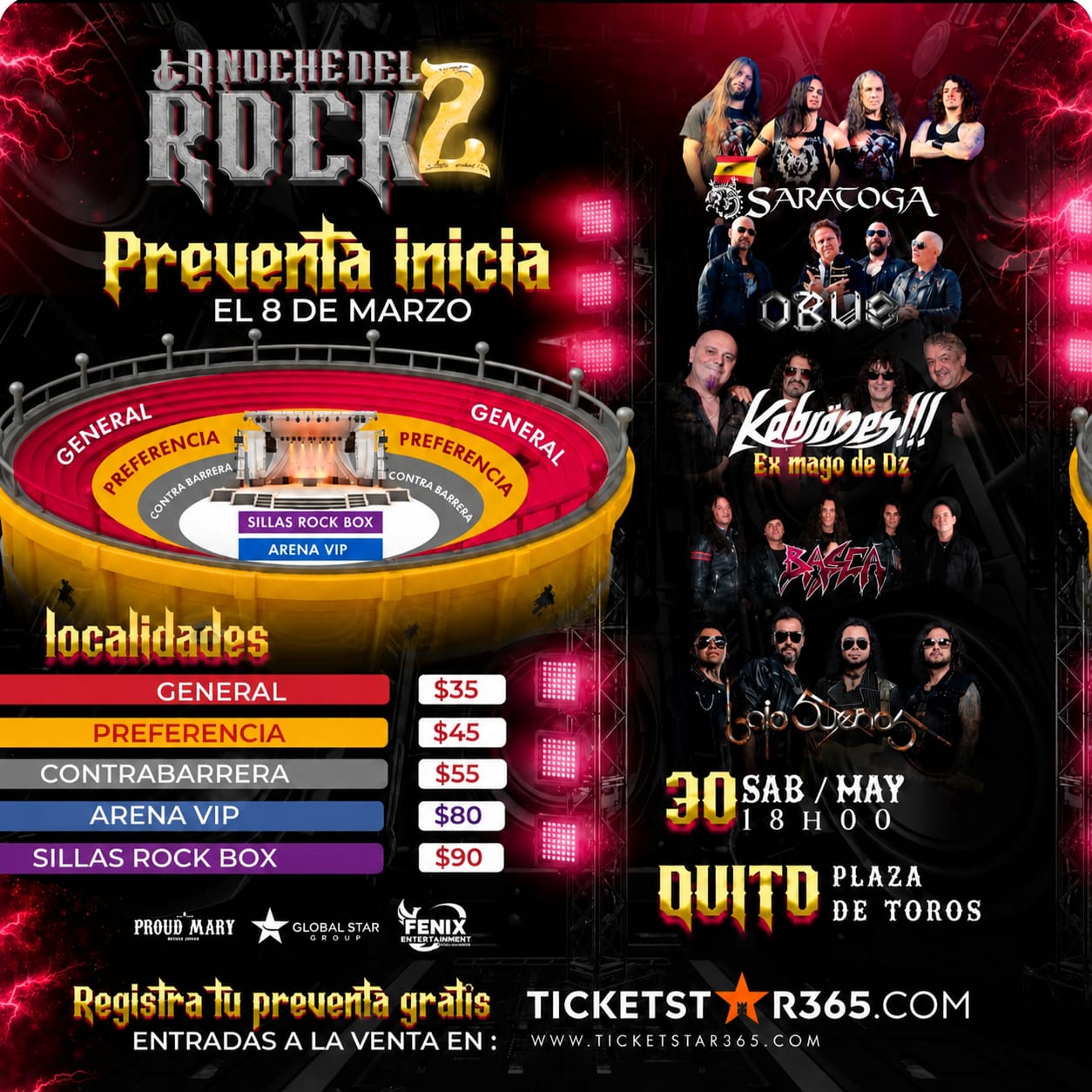 Mapa del evento