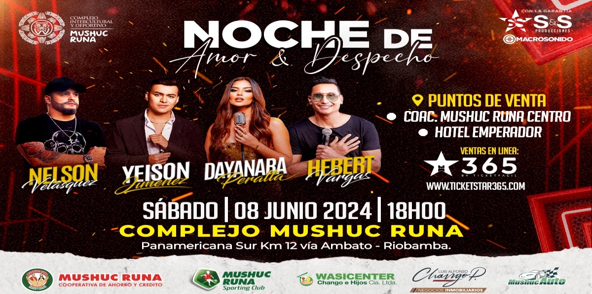 NOCHE DE AMOR Y DEPECHO AMBATO