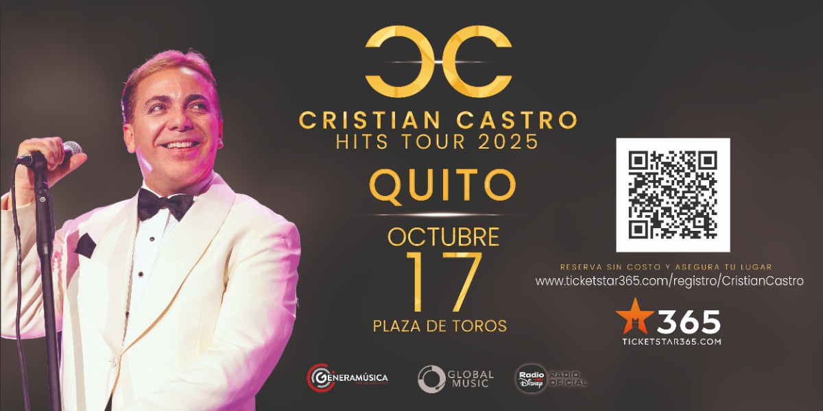 CRISTIAN CASTRO HITS TOUR 2025