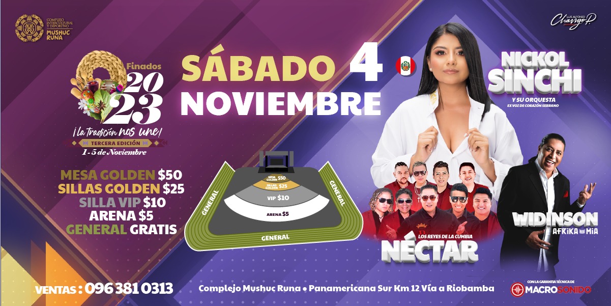 SHOWS FERIA FINADOS 2023 LA TRADICION NOS UNE (04-NOV-2023)