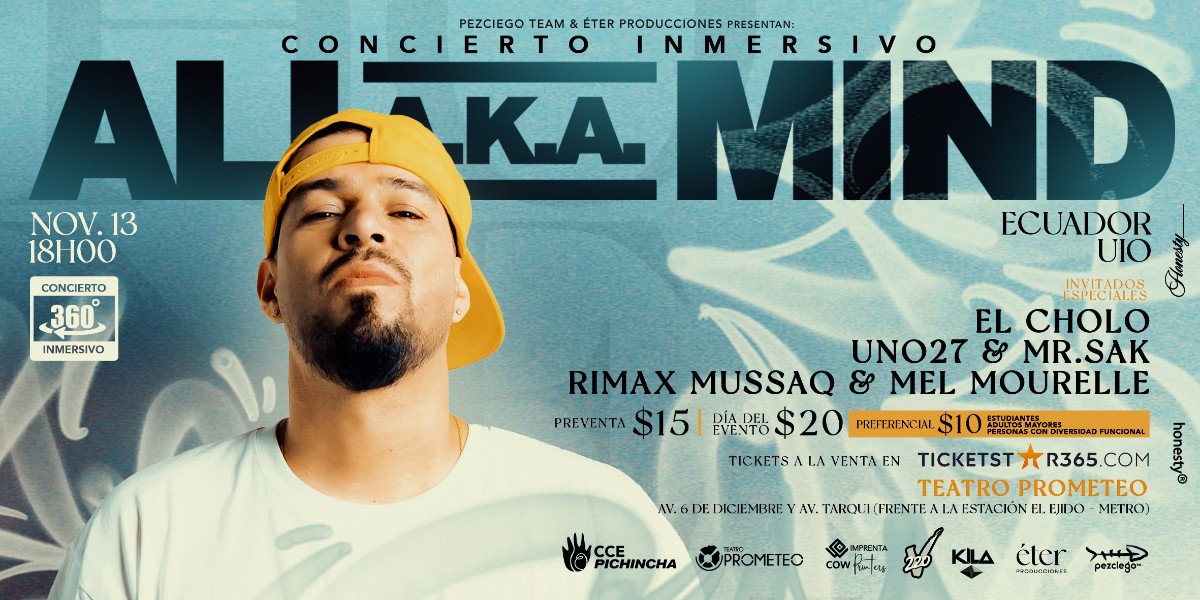 CONCIERTO INMERSIVO ALI AKA MIND