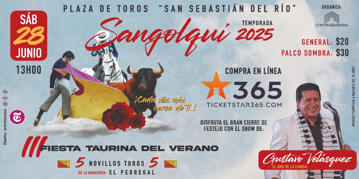 FIESTA TAURINA DEL VERANO 2025