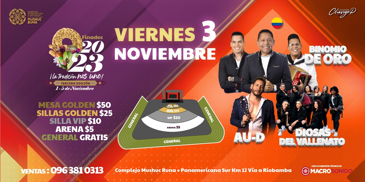 SHOWS FERIA FINADOS 2023 LA TRADICION NOS UNE (03-NOV-2023)