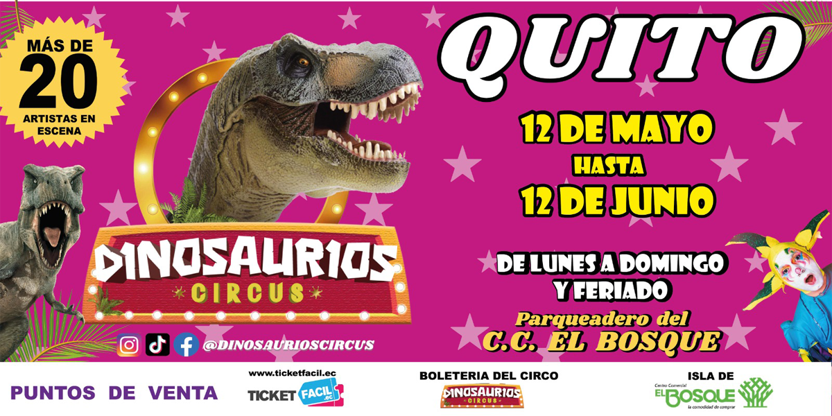 DINOSAURIOS CIRCUS